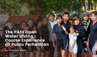 The PADI Open Water Diving Course Experience @ Pulau Perhentian